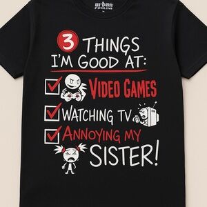 Boys Graphic Gamer T-Shirt – Size Large – Urban Pipeline – Great Condition